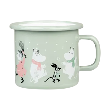 Taza esmaltada Moomin 25 cl - Festive spirits - Muurla
