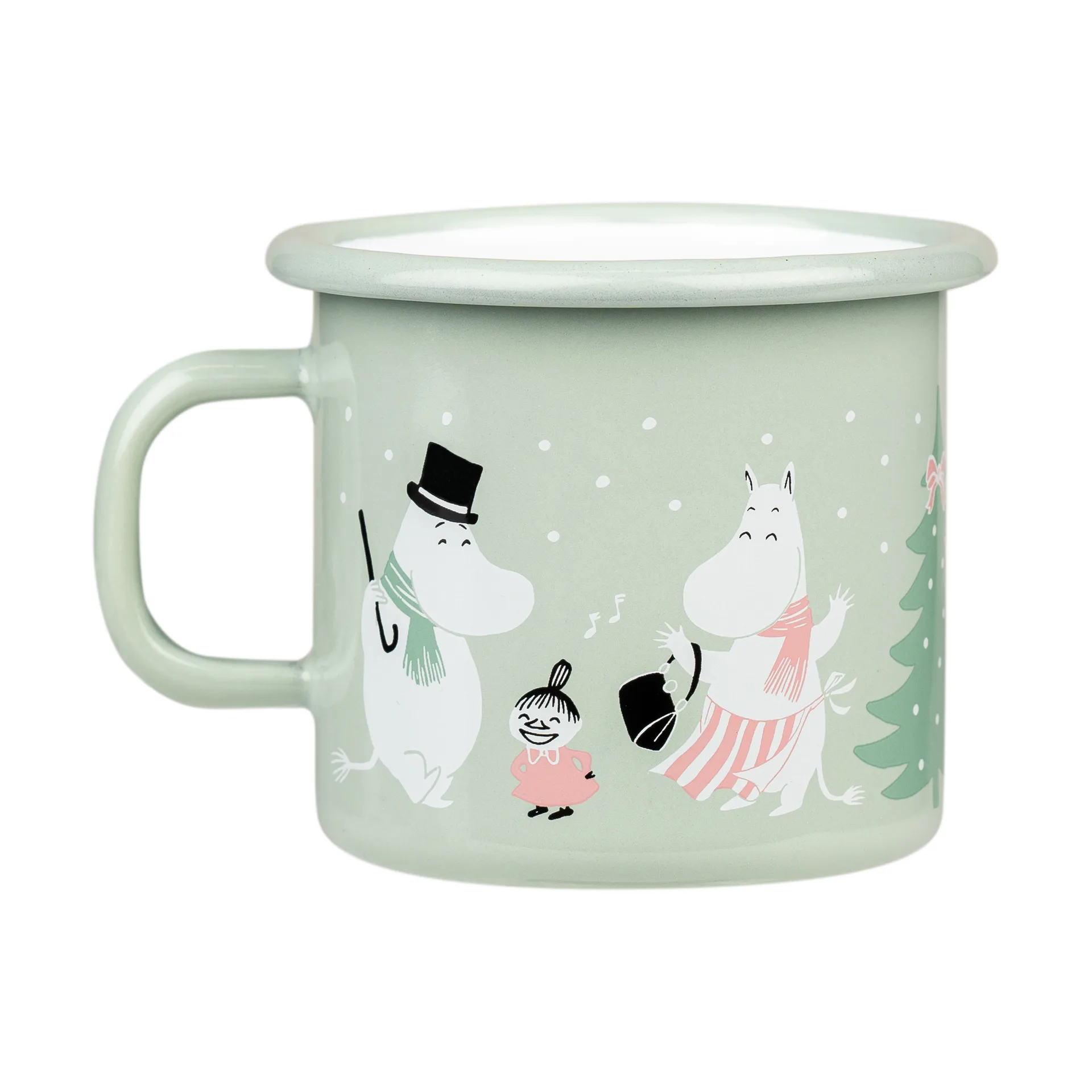 Taza esmaltada Moomin 25 cl, Festive spirits Muurla