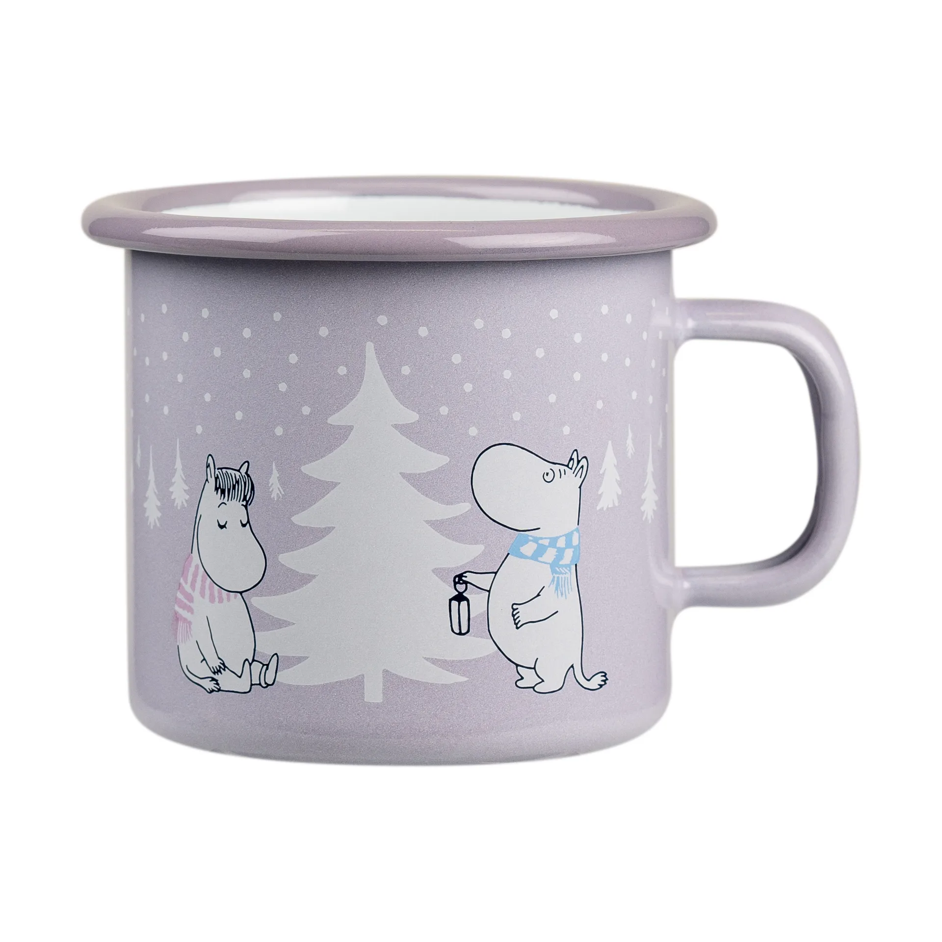 Taza esmaltada Moomin 25 cl, Snowfall Muurla
