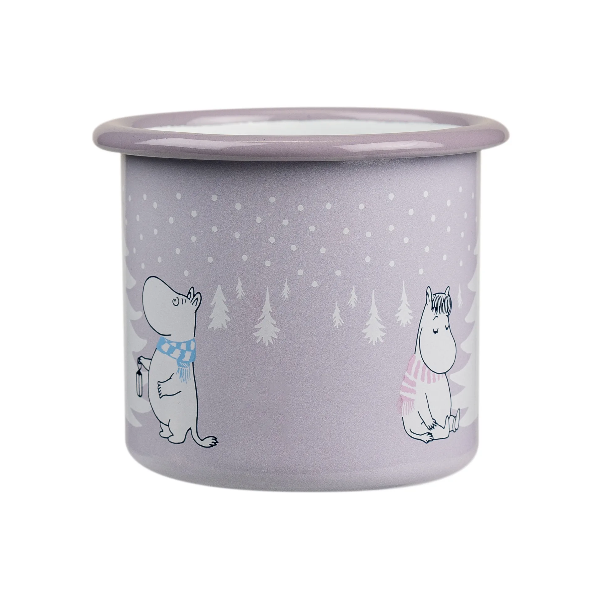 Taza esmaltada Moomin 25 cl, Snowfall Muurla
