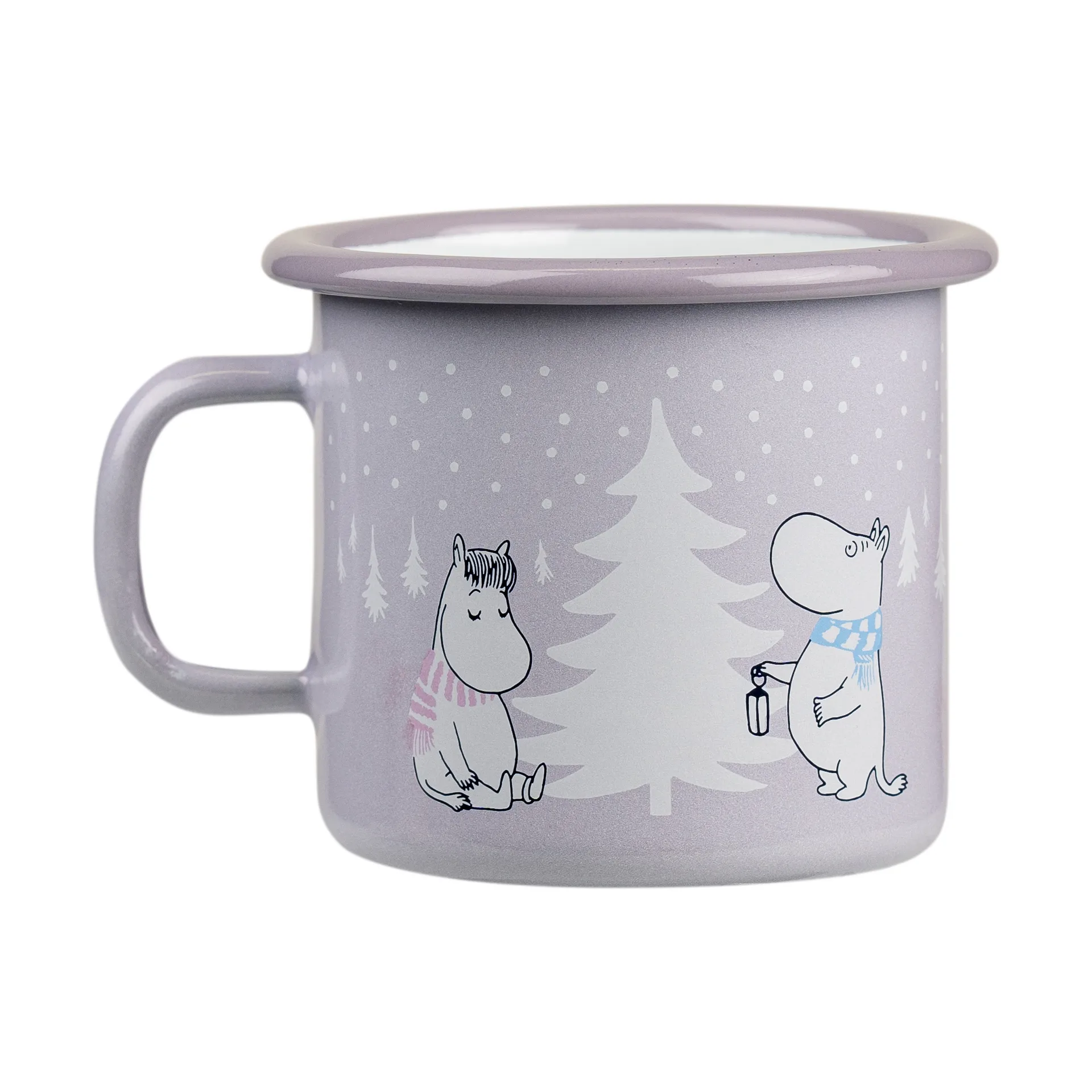 Taza esmaltada Moomin 25 cl, Snowfall Muurla