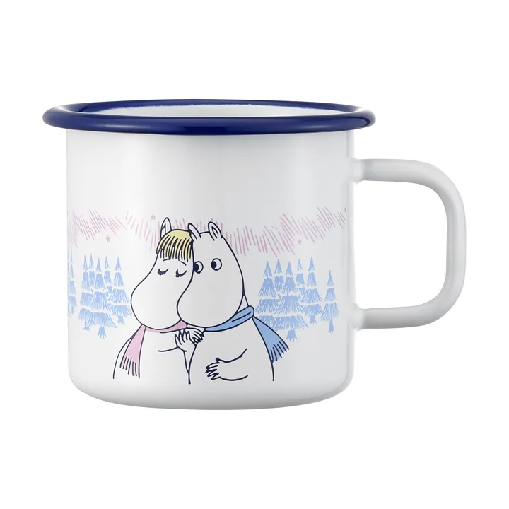 Taza esmaltada Moomin 37 cl - Frosty Day - Muurla