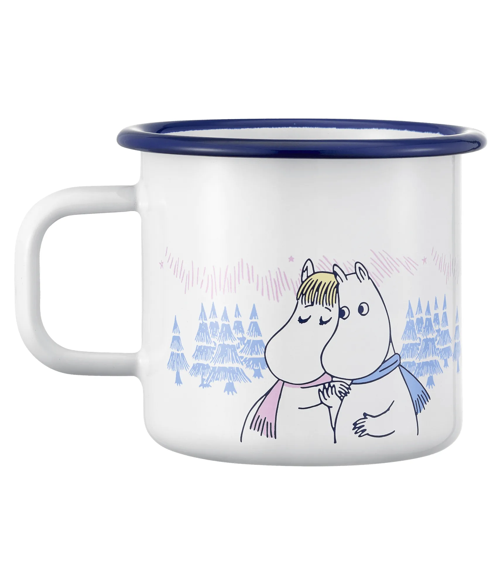 Taza esmaltada Moomin 37 cl, Frosty Day Muurla