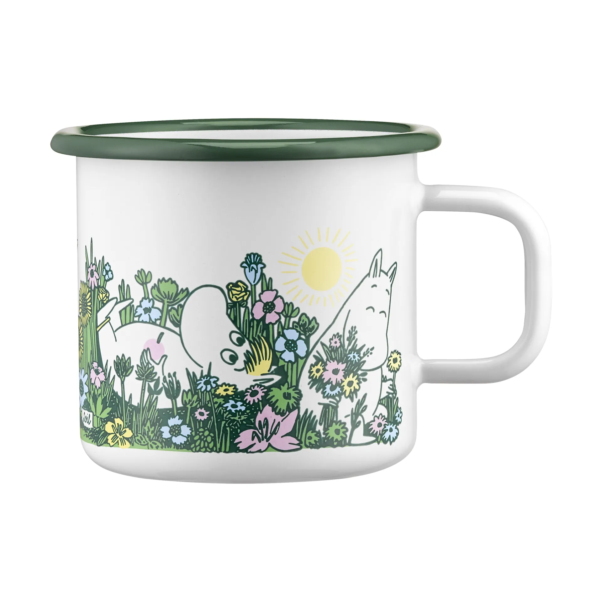 Taza esmaltada Moomin 37 cl, In the garden Muurla