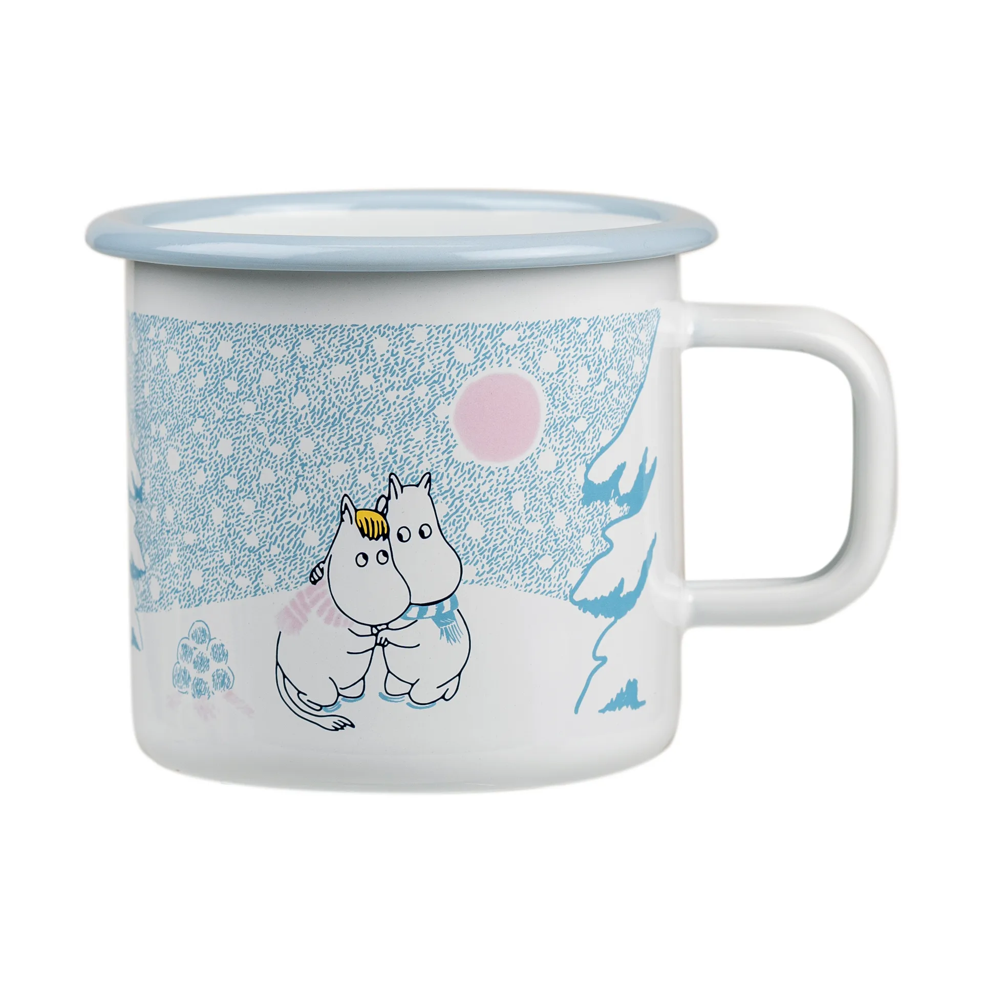 Taza esmaltada Moomin 37 cl, Let it snow Muurla