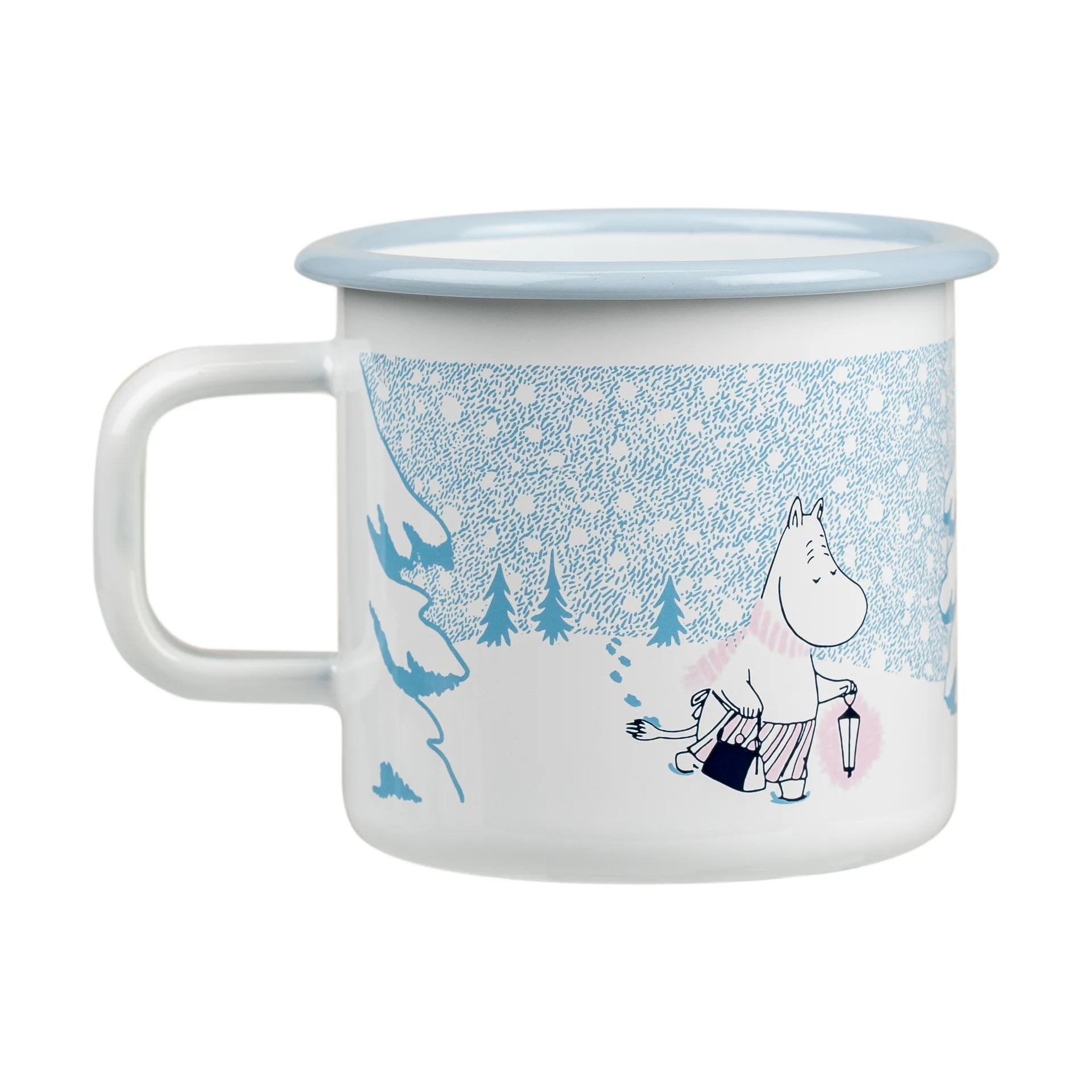 Taza esmaltada Moomin 37 cl, Let it snow Muurla