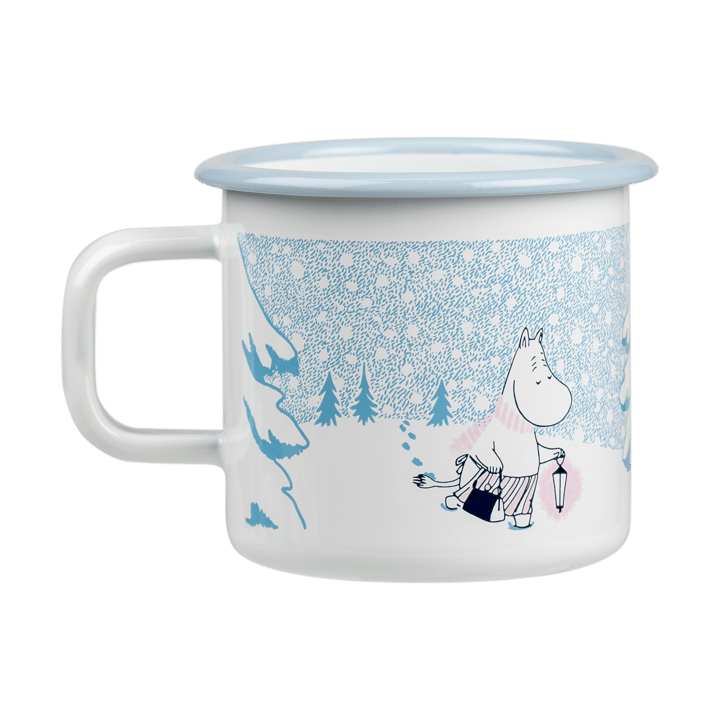 Taza esmaltada Moomin 37 cl, Let it snow Muurla