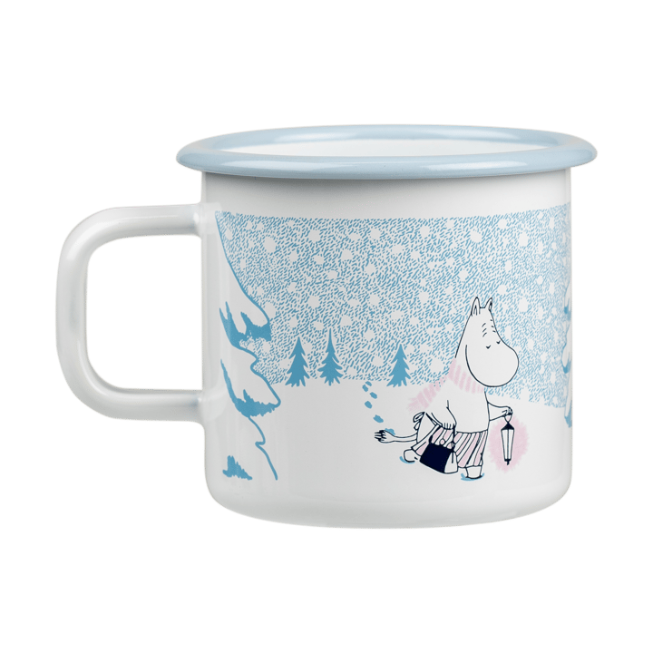 Taza esmaltada Moomin 37 cl - Let it snow - Muurla