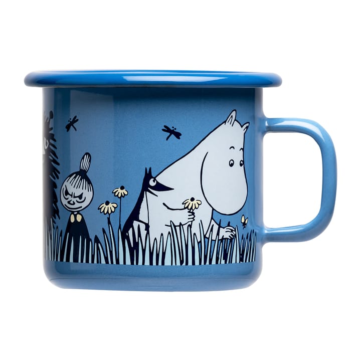 Taza esmaltada Moomin Friends 25 cl - Azul - Muurla