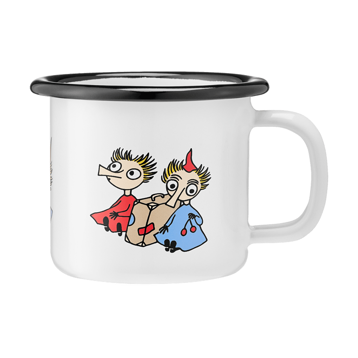 Taza esmaltada Mumin 1,5 dl - Thingumy y bob - Muurla