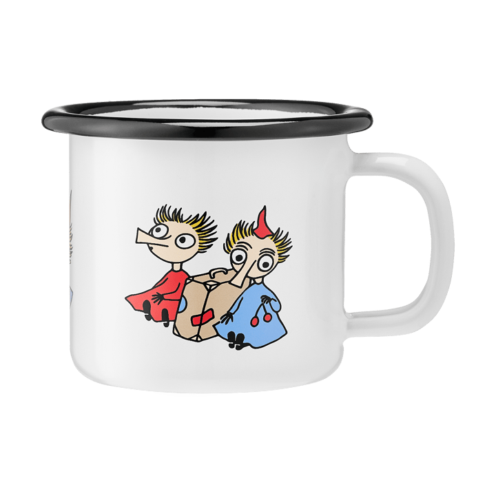 Taza esmaltada Mumin 1,5 dl - Thingumy y Bob - Muurla