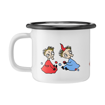 Taza esmaltada Mumin 1,5 dl - Thingumy y Bob - Muurla