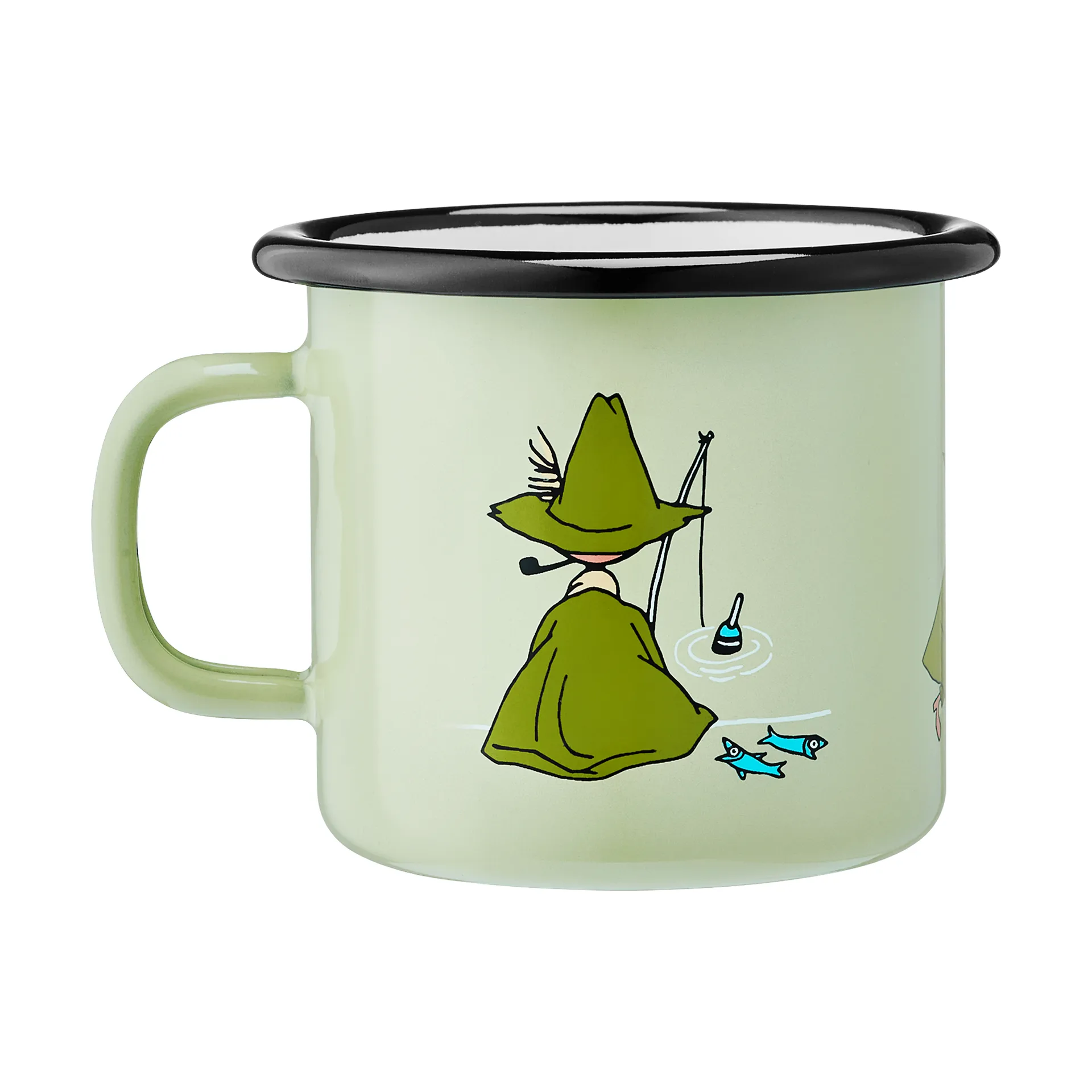 Taza esmaltada Mumin 2,5 dl, Snufkin Muurla