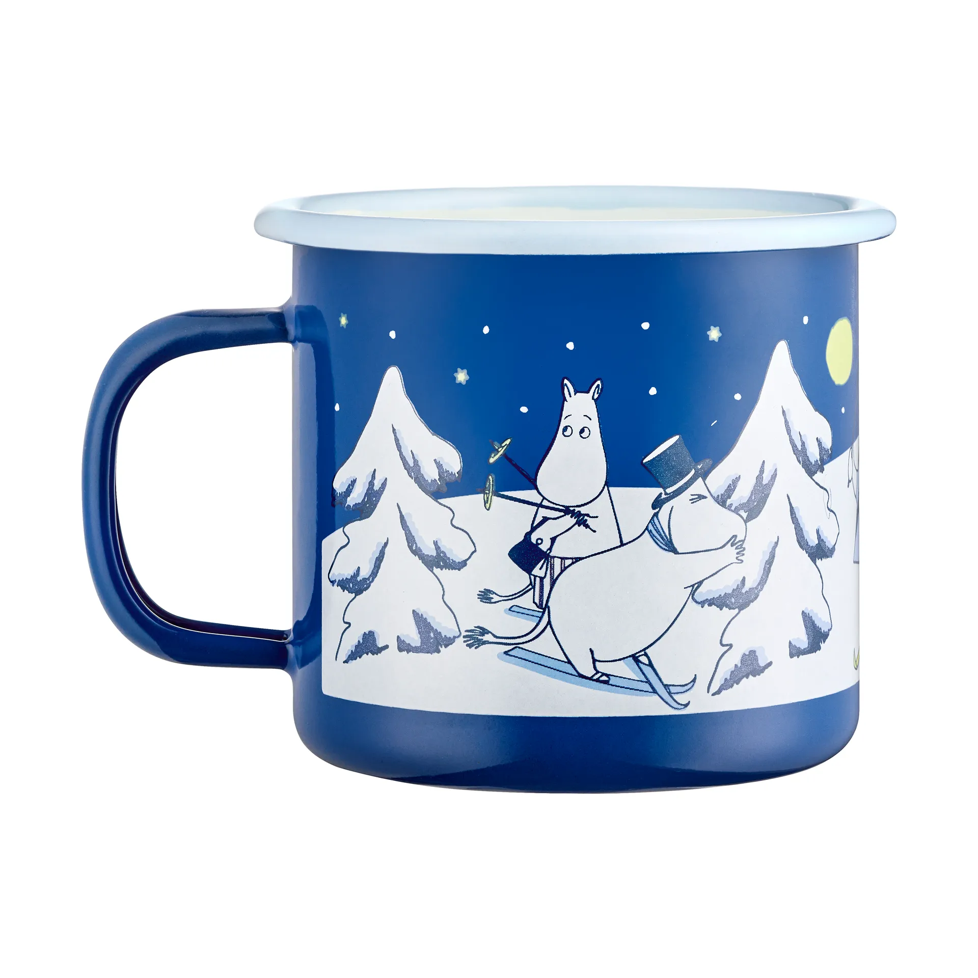 Taza esmaltada Mumin 37 cl, Noche estrellada Muurla