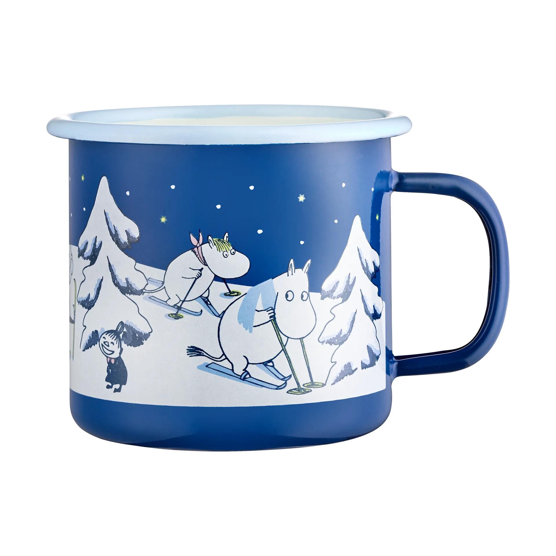 Taza esmaltada Mumin 37 cl, Noche estrellada Muurla
