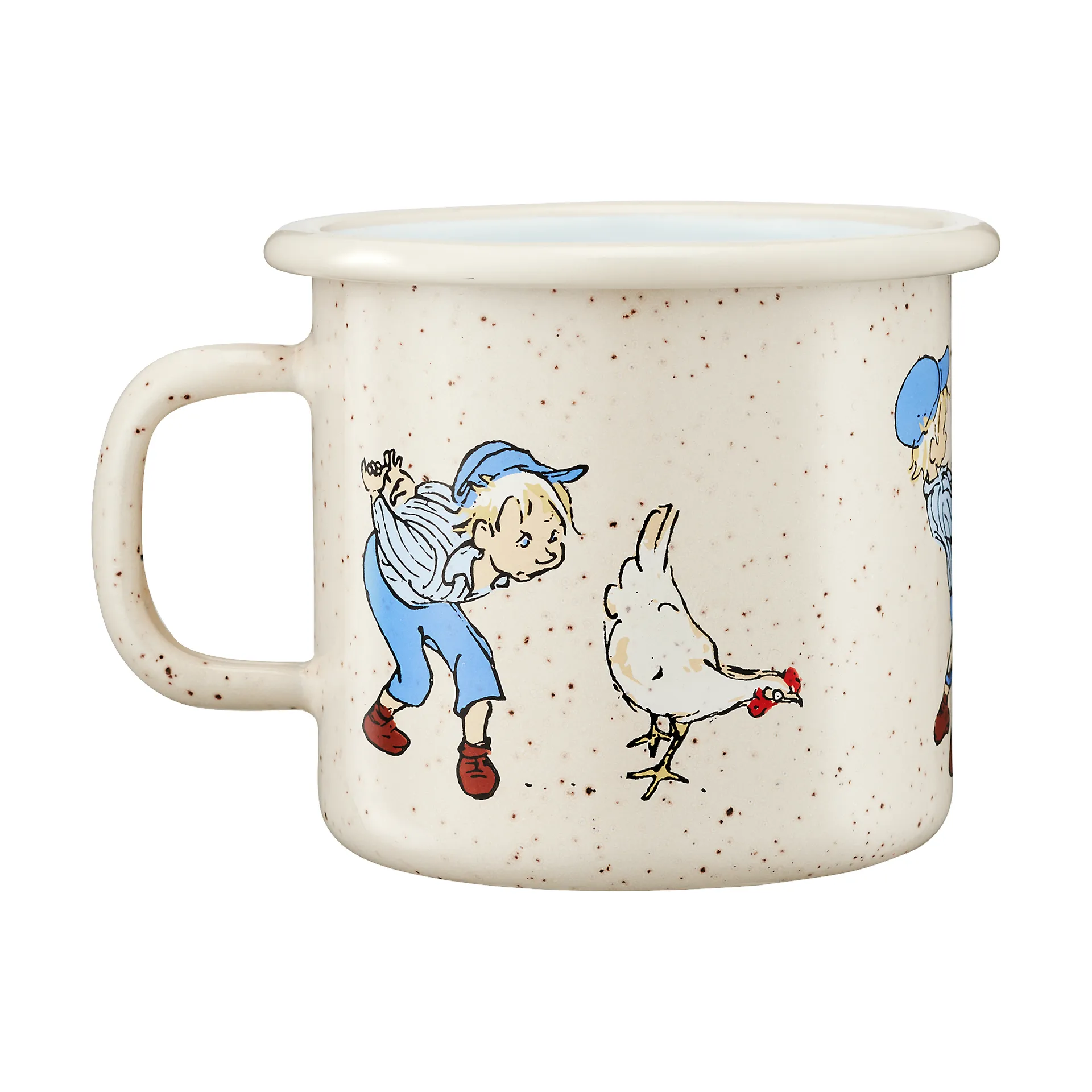 Taza esmaltada Otra vez Miguel 2,5 dl, Cluck Cluck Muurla