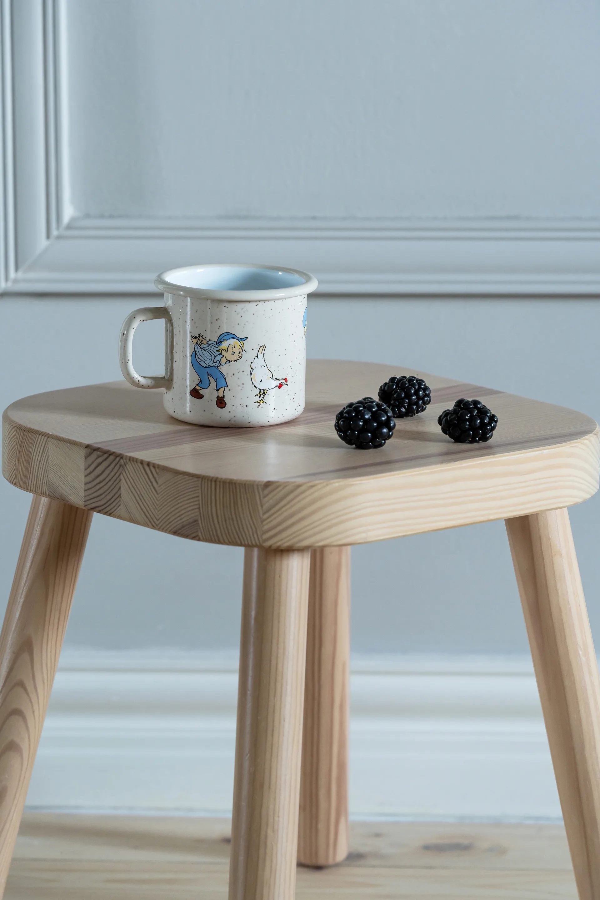 Taza esmaltada Otra vez Miguel 2,5 dl, Cluck Cluck Muurla