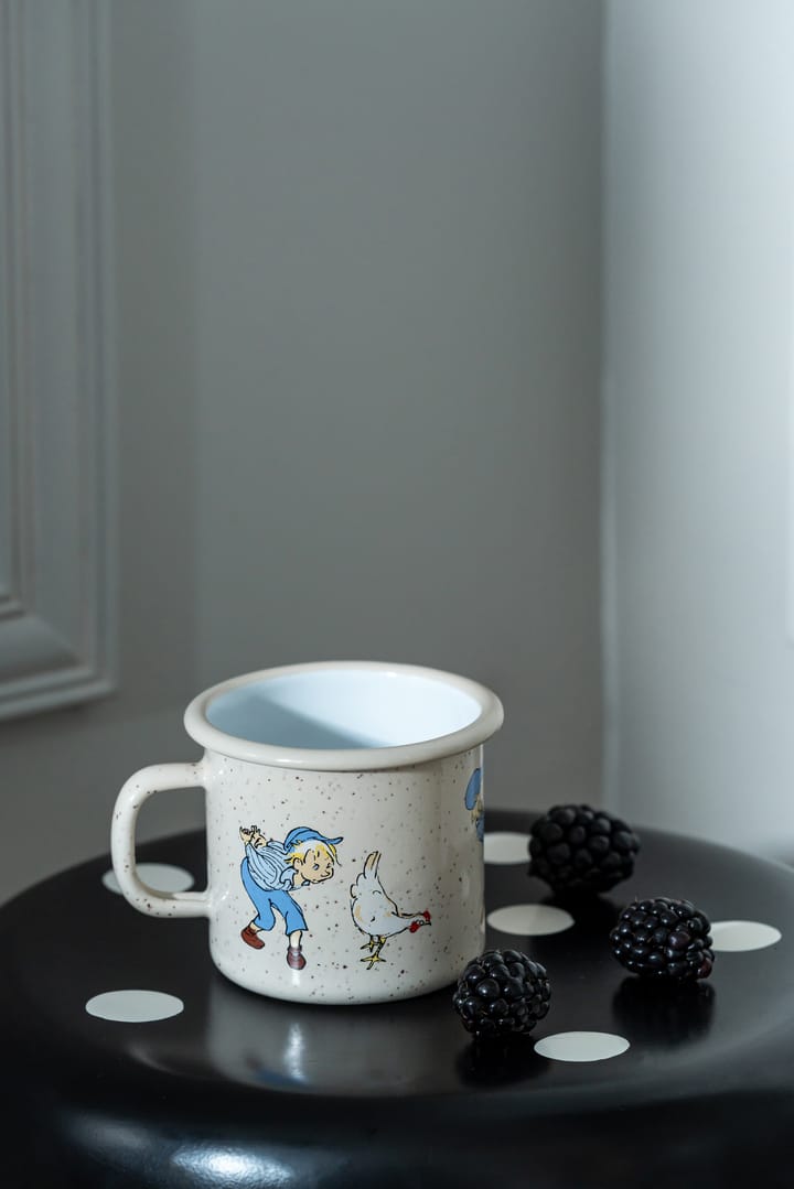 Taza esmaltada Otra vez Miguel 2,5 dl, Cluck Cluck Muurla