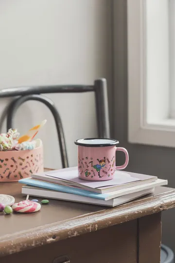 Taza esmaltada Pippi 2,5 dl - Candy - Muurla