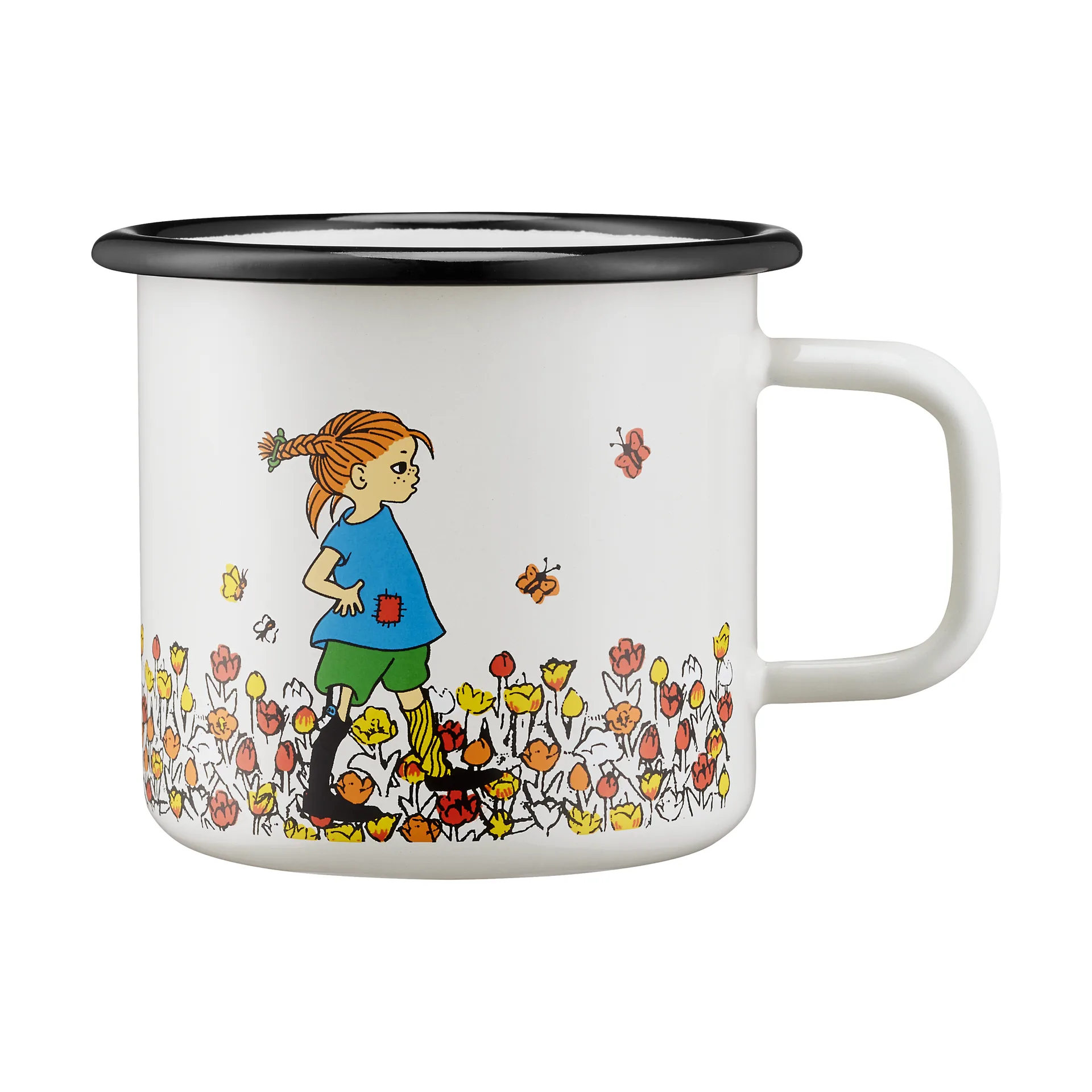 Taza esmaltada Pippi longstocking 3,7 dl, Be More Pippi Muurla