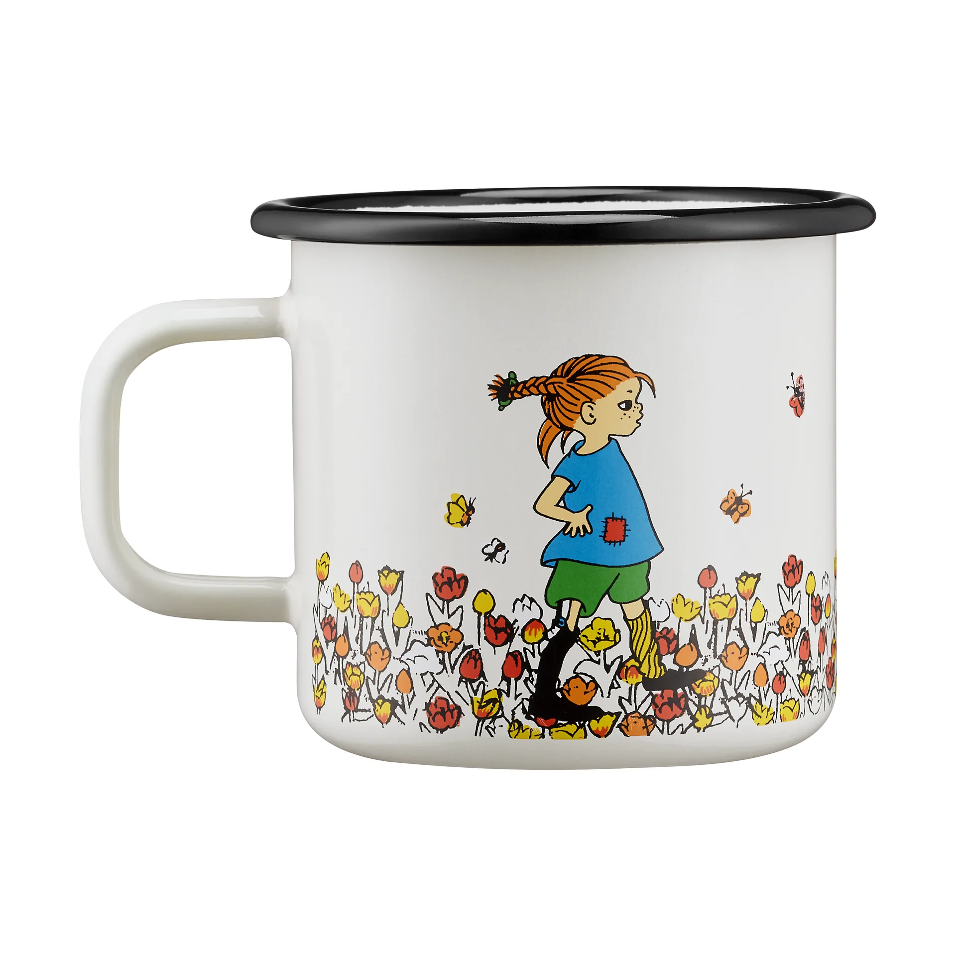 Taza esmaltada Pippi longstocking 3,7 dl, Be More Pippi Muurla