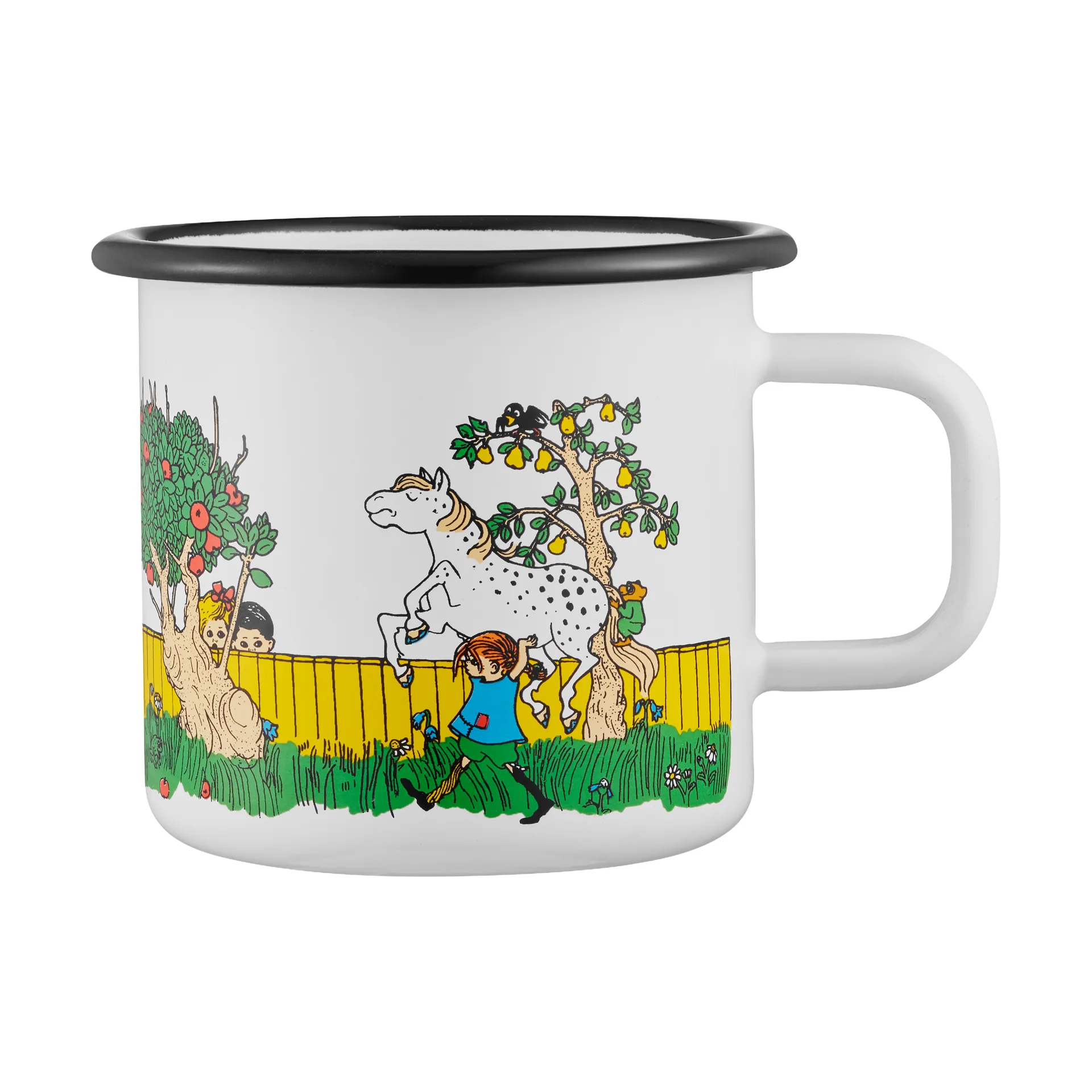 Taza esmaltada Pippi longstocking 3,7 dl, El camino a casa Muurla