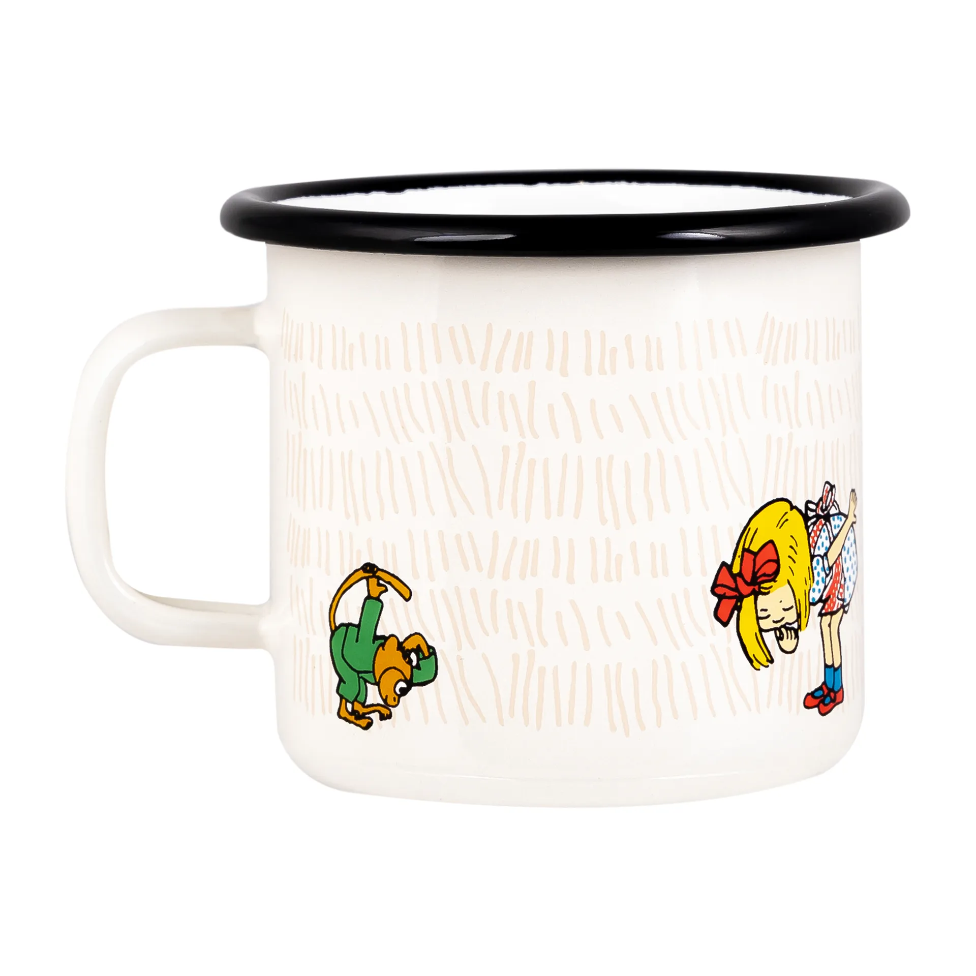 Taza esmaltada Pippi The Snirkle Hunt 25 cl, Multi Muurla