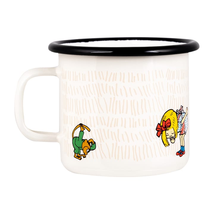 Taza esmaltada Pippi The Snirkle Hunt 25 cl, Multi Muurla