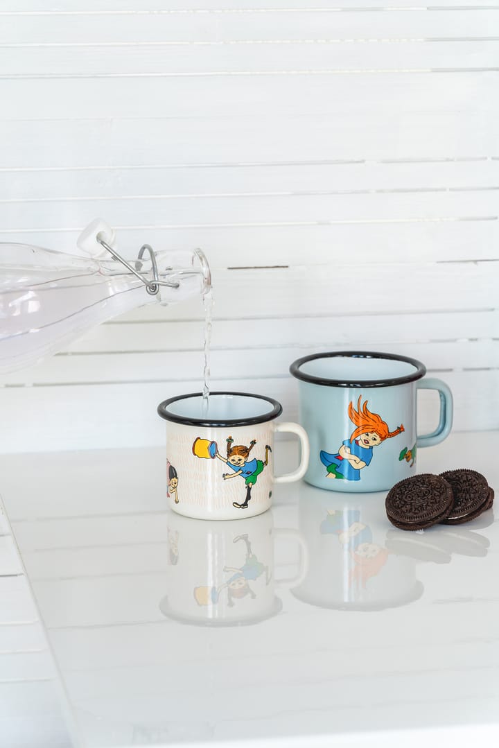 Taza esmaltada Pippi The Snirkle Hunt 25 cl, Multi Muurla