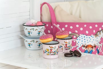 Taza esmaltada Pippi's birthday 3,7 dl - Pink - Muurla