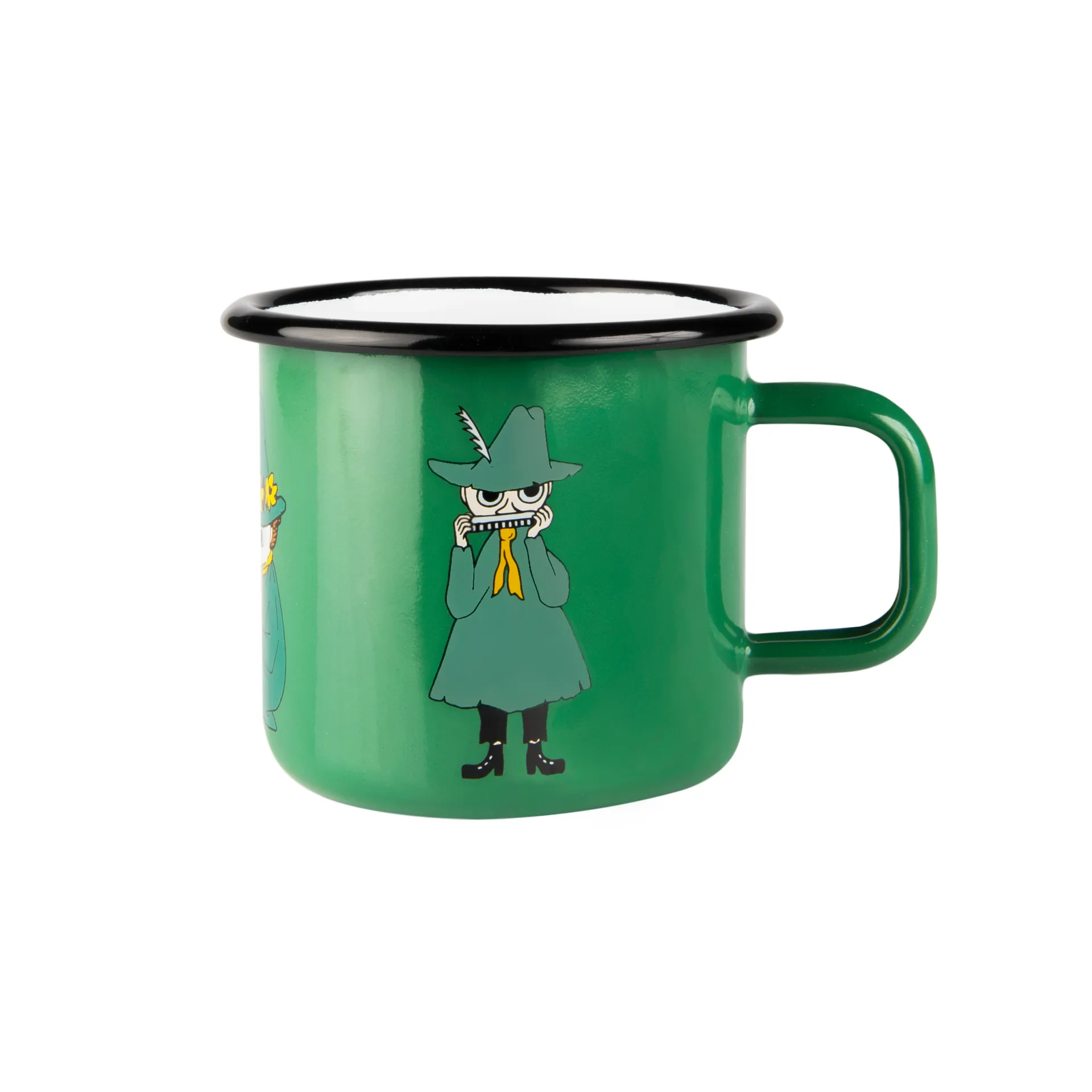 Taza esmaltada Snusmumriken 37 cl, Verde Muurla