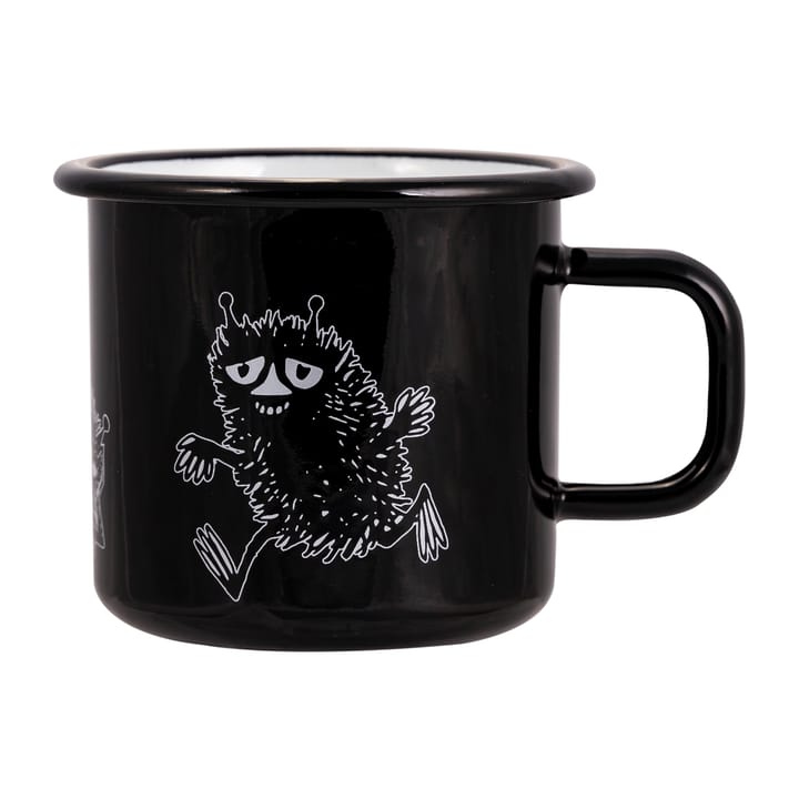 Taza esmaltada Stinky 37 cl - negro - Muurla