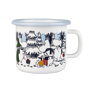 Taza esmaltada Winter forest - 2,5 dl - Muurla