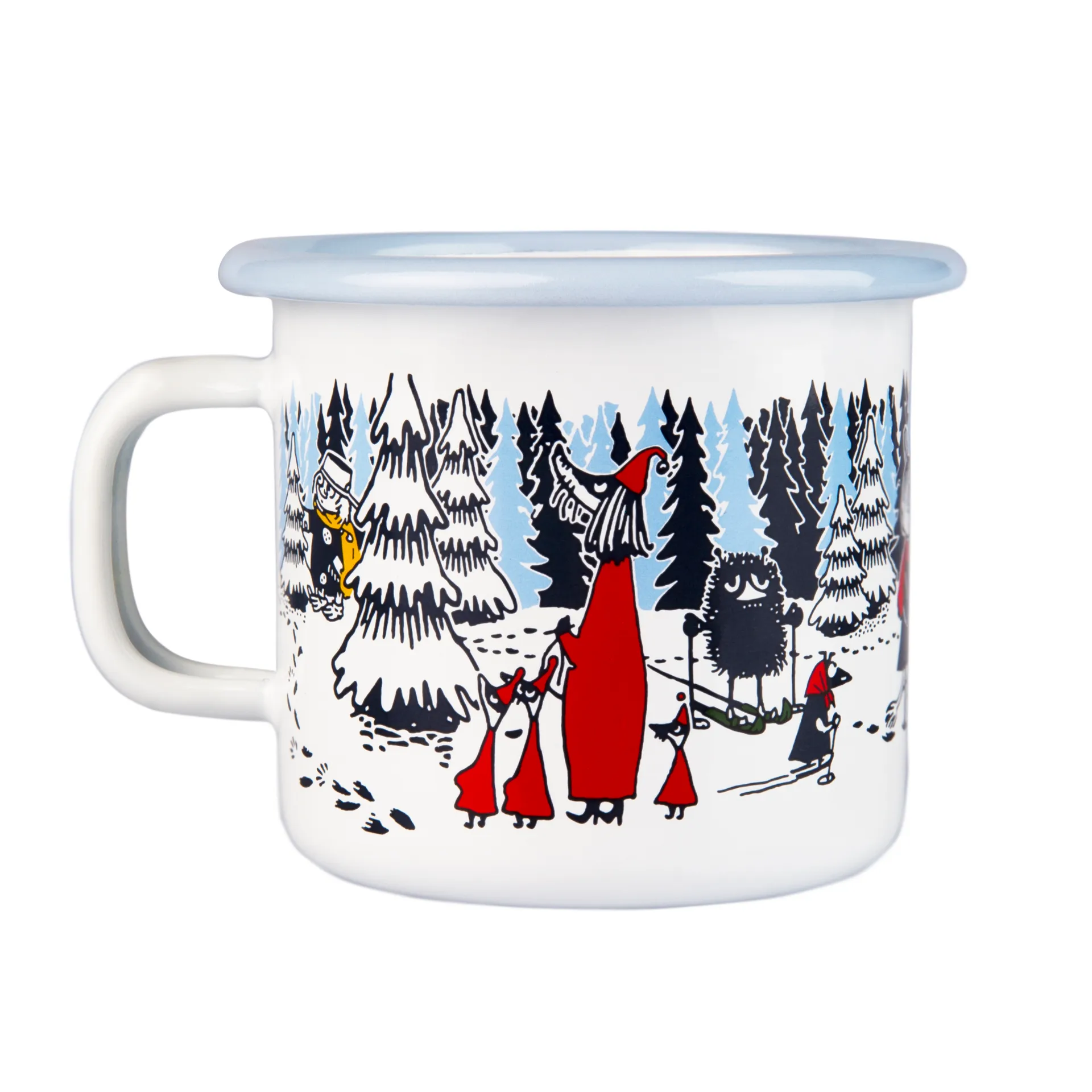 Taza esmaltada Winter forest, 2,5 dl Muurla