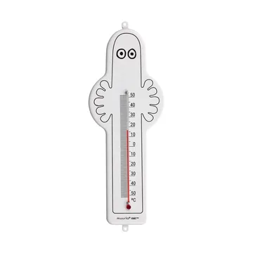 Termómetro Hattifnattarna - Galvanizado, 25 cm - Muurla