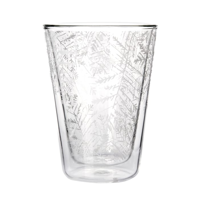 Vaso de doble pared Frost 30 cl - blanco-transparente - Muurla