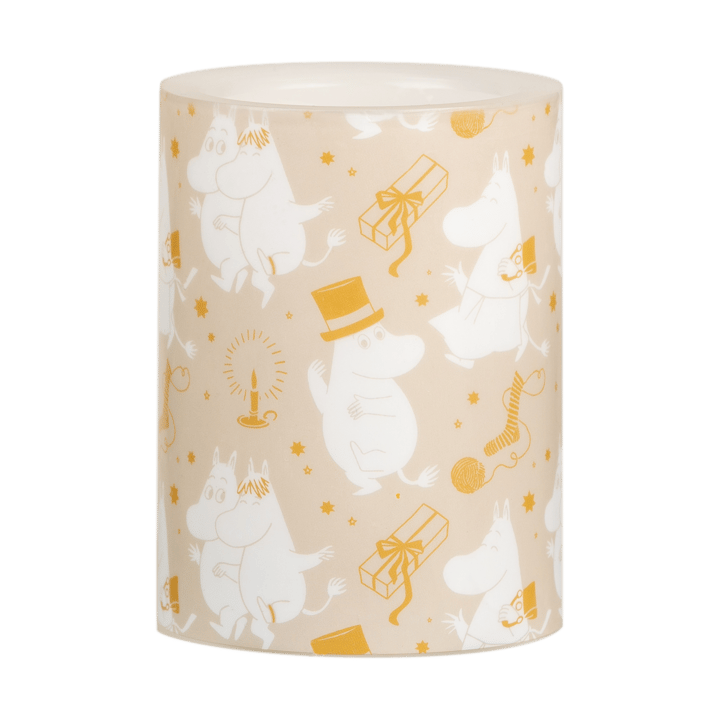 Vela gruesa LED Moomin 10 cm - Sparkling stars - Muurla