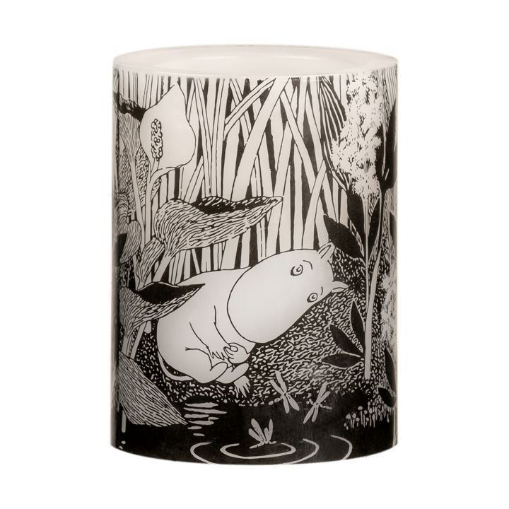 Vela gruesa LED Moomin 10 cm - The pond - Muurla