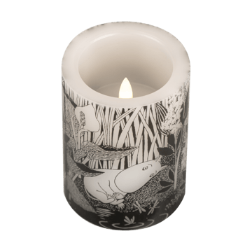 Vela gruesa LED Moomin 10 cm - The pond - Muurla