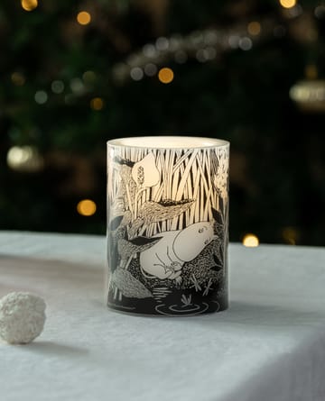 Vela gruesa LED Moomin 10 cm - The pond - Muurla