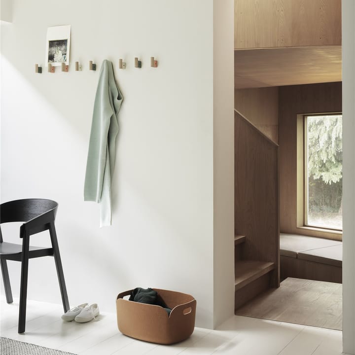 2 Ganchos Attach, roble-black Muuto