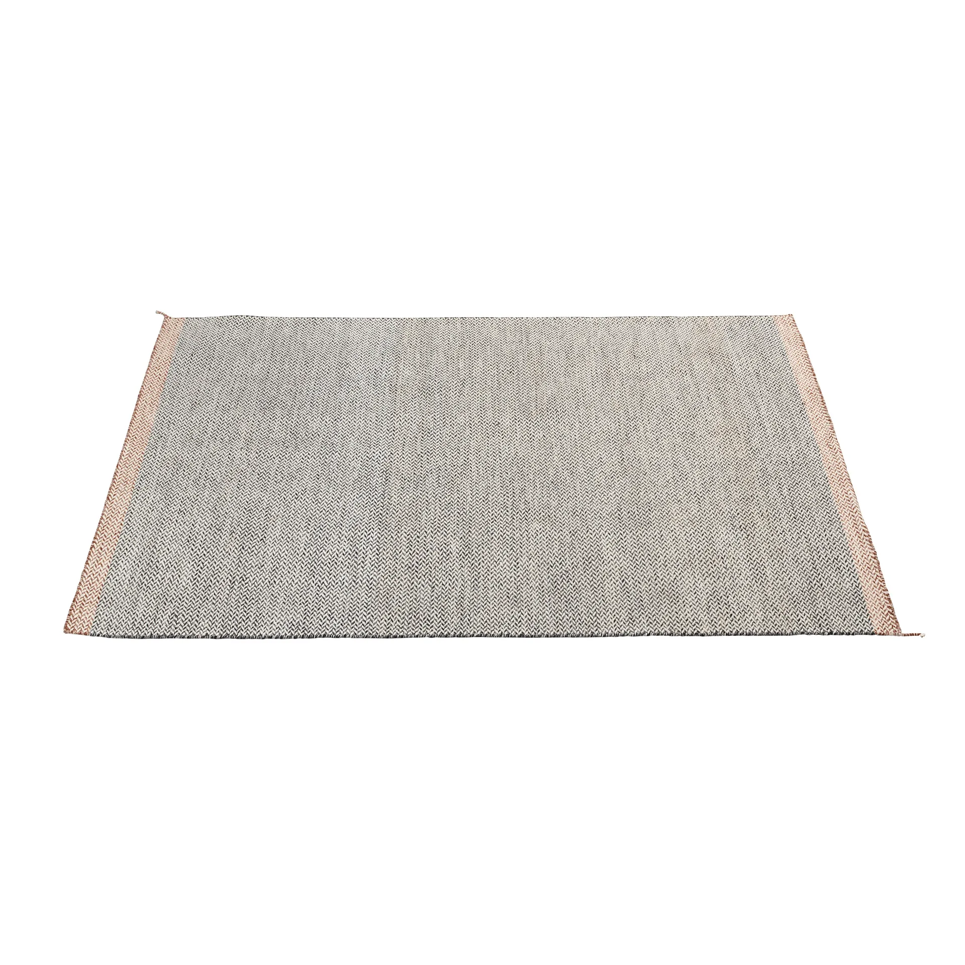 Alfombra de lana Ply 170x240 cm, negro-blanco Muuto