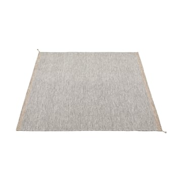 Alfombra de lana Ply 240x240 cm - Black-white - Muuto