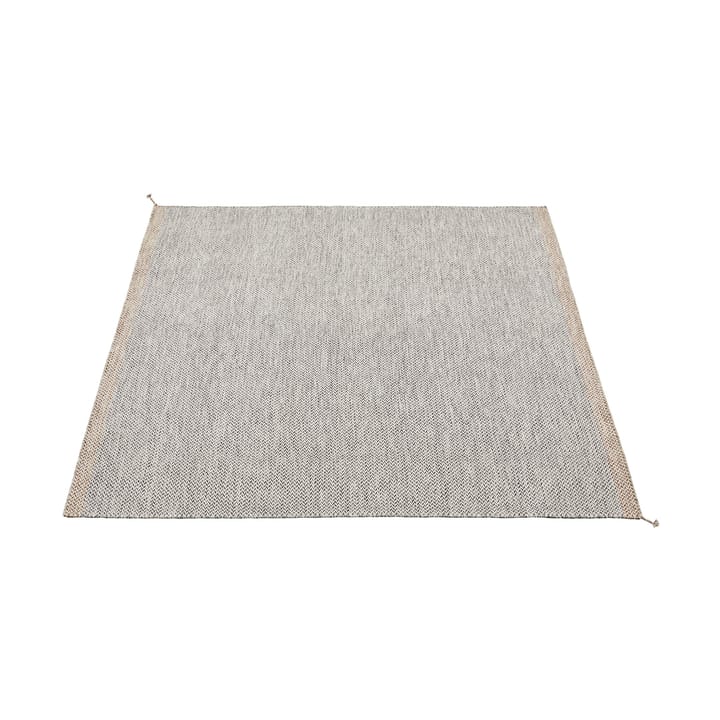 Alfombra de lana Ply 240x240 cm, Black-white Muuto