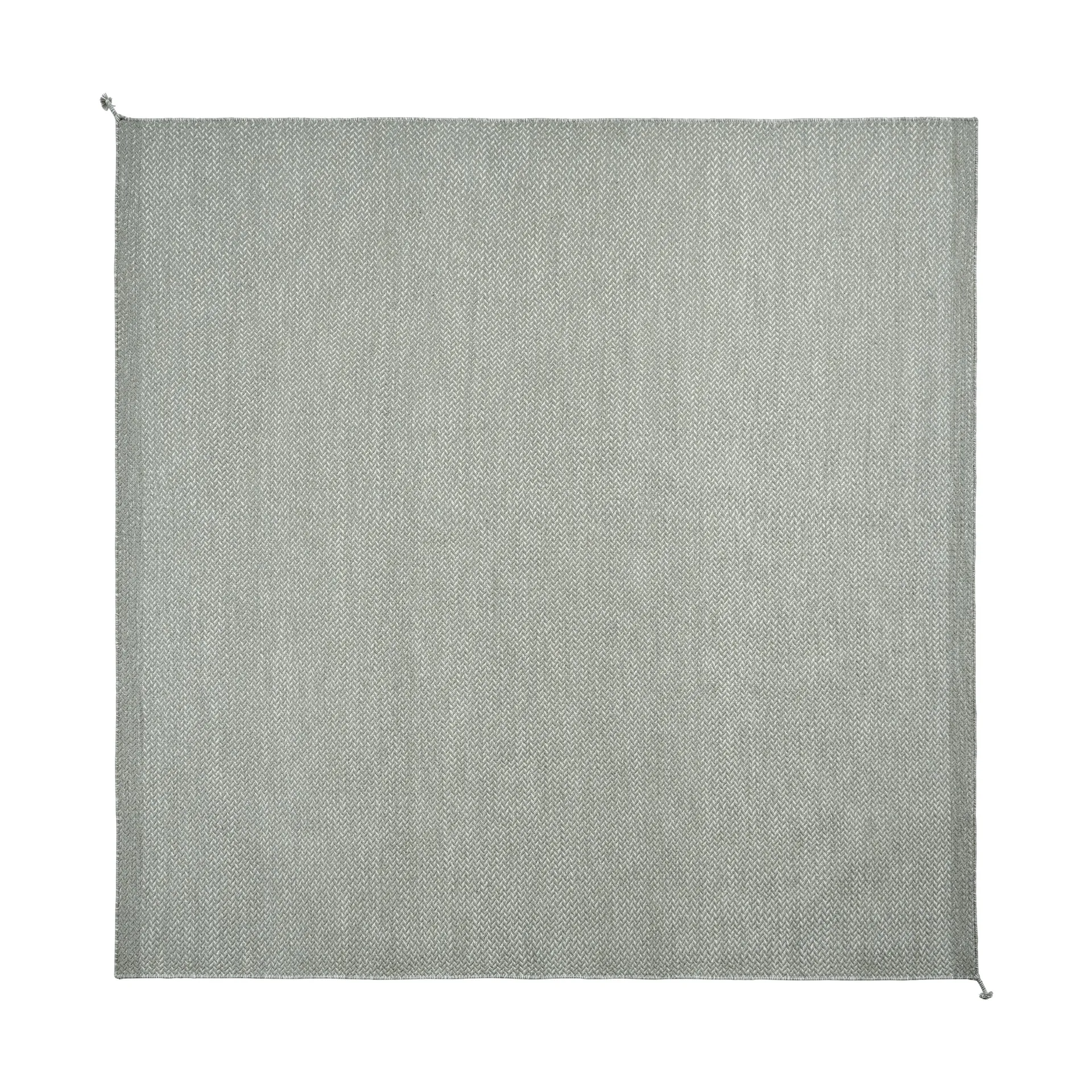 Alfombra de lana Ply 240x240 cm, Grey Muuto