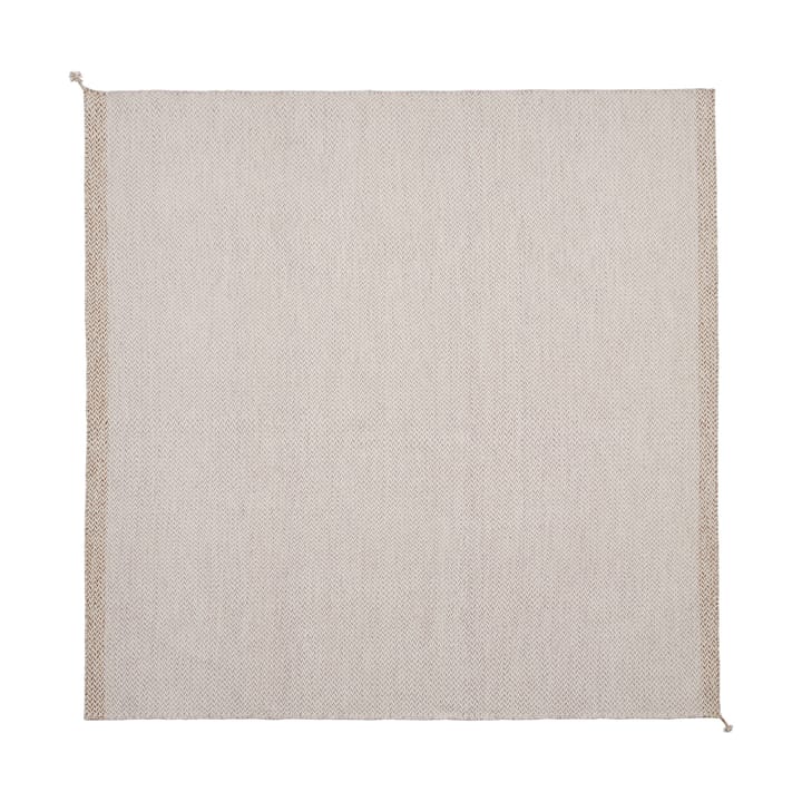 Alfombra de lana Ply 240x240 cm - Light rose - Muuto