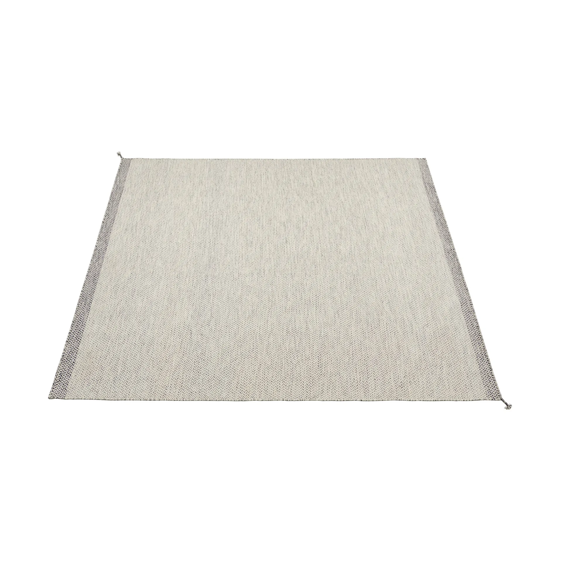 Alfombra de lana Ply 240x240 cm, Off-white Muuto
