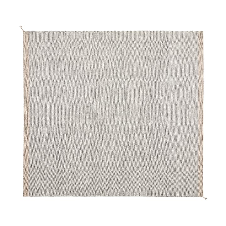 Alfombra de lana Ply 280x280 cm - Black-white - Muuto