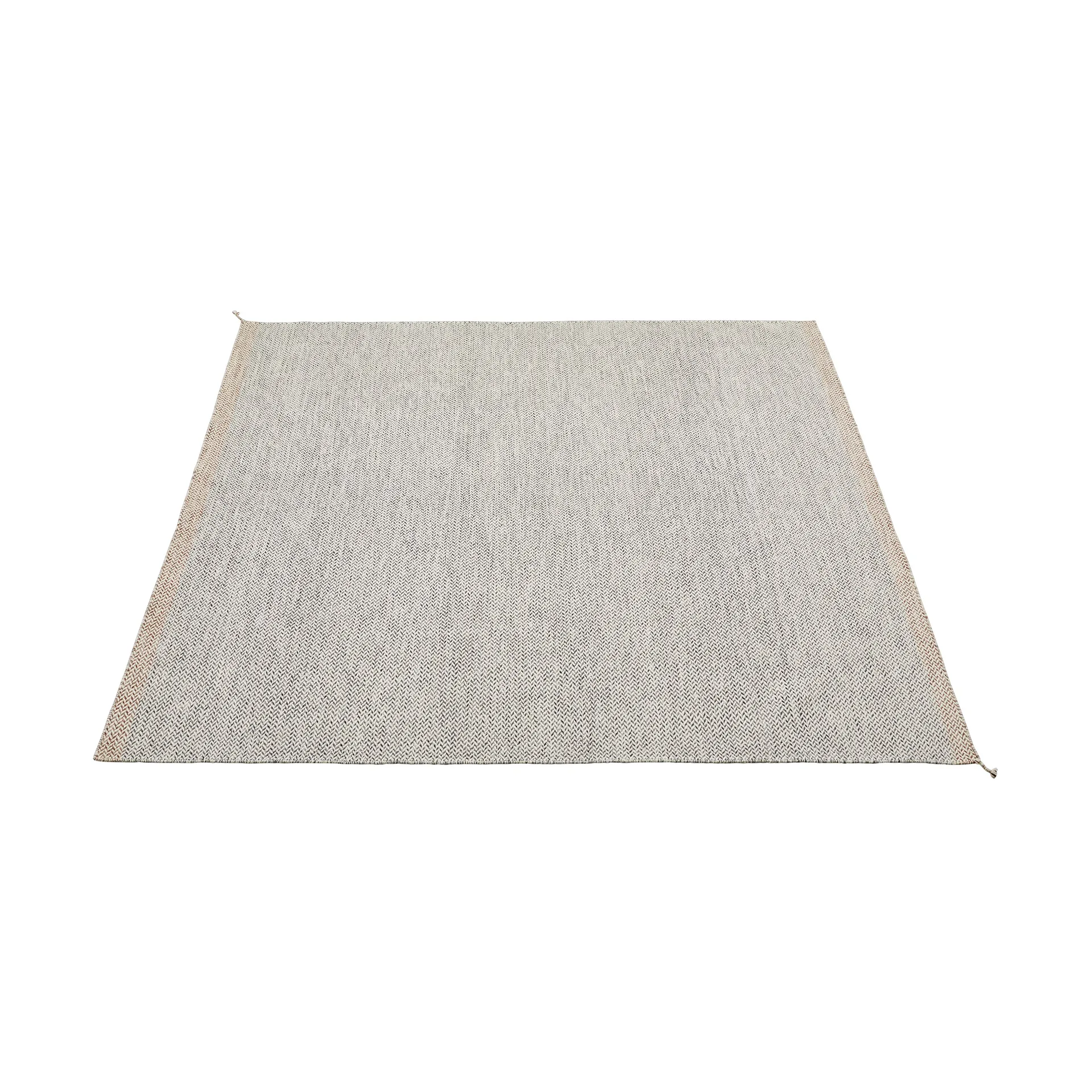 Alfombra de lana Ply 280x280 cm, Black-white Muuto