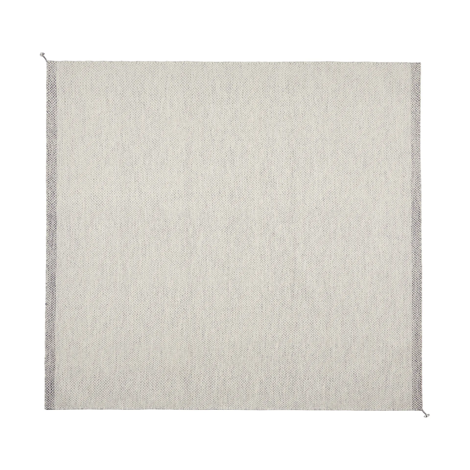 Alfombra de lana Ply 280x280 cm, Off-white Muuto